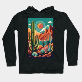 Cactus art Hoodie